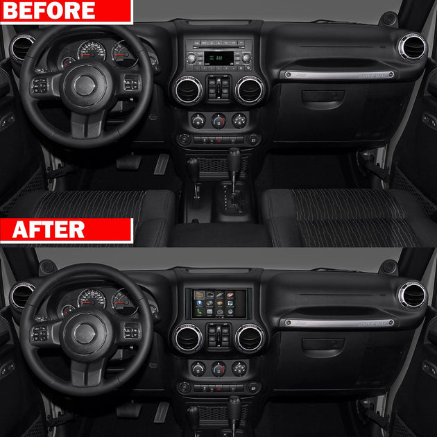 ” Touch Screen Radio Kit for Jeep Wrangler JK (2007-2018) – Stinger  Off-Road – Jeep Audio And Electronics