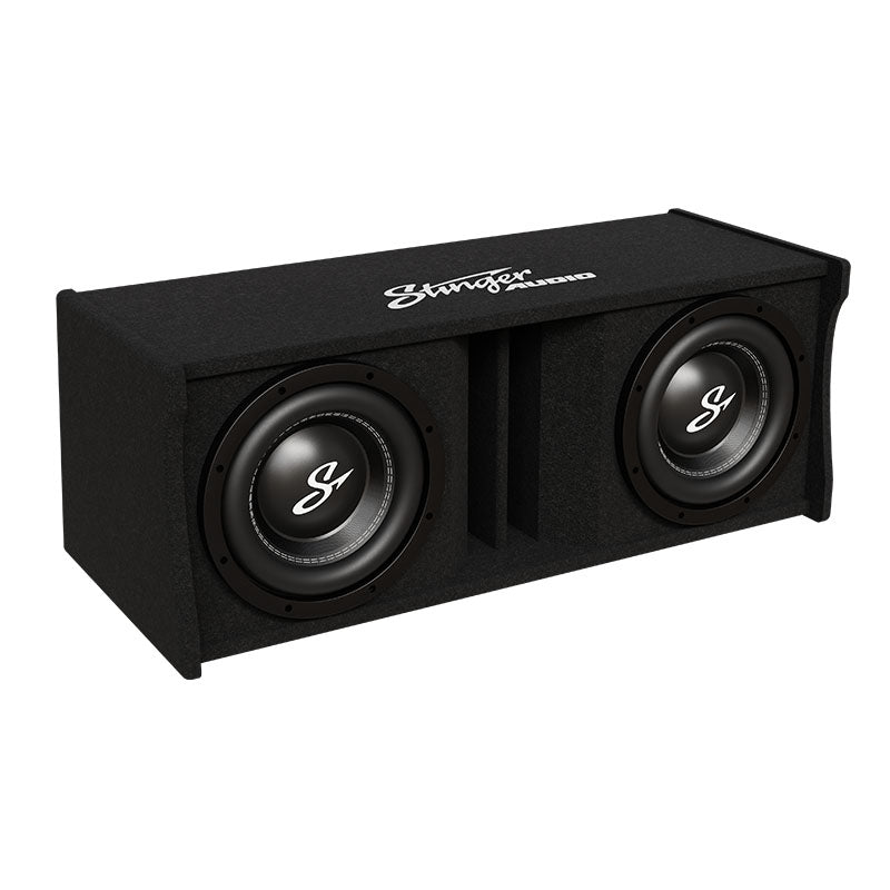 Single 12 Inch 1000 Watt DC2 Series Loaded Subwoofer Enclosure