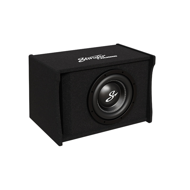 Image of Single 12" 1,200 Watt MC1 Series Peak Power Loaded Vented Subwoofer Enclosure (1 )