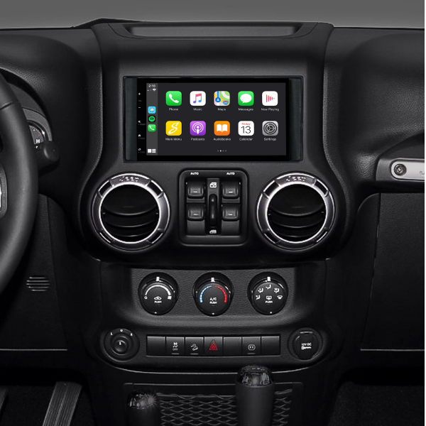 Arriba 55+ imagen 2009 jeep wrangler double din kit