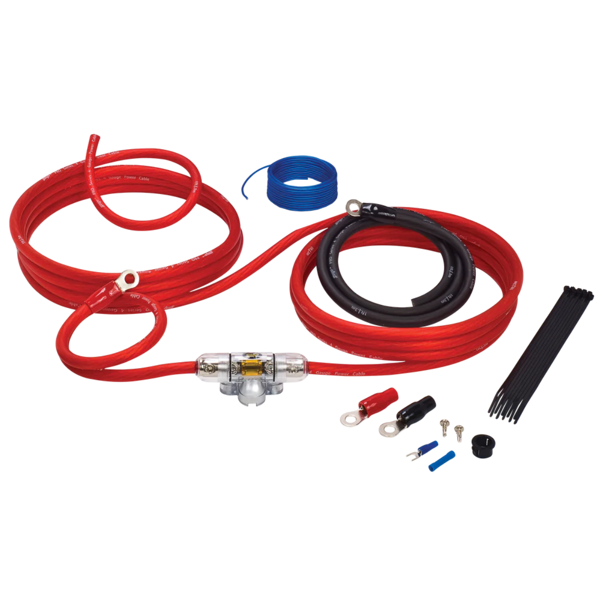 4GA Complete Amp Wiring Kit with Power & Signal