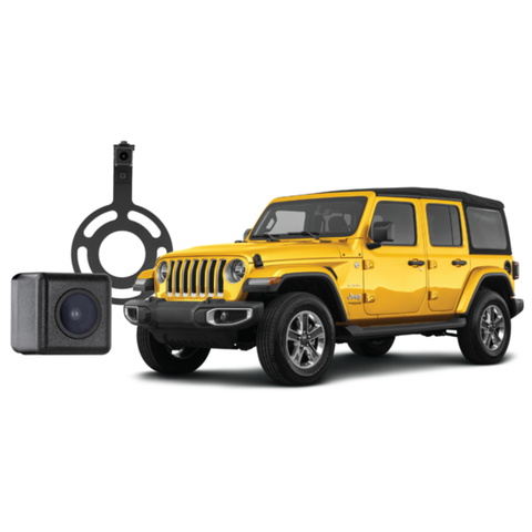 Backup Camera with Spare Tire Mount for Jeep Wrangler (2007-2018) – Stinger  Off-Road – Jeep Audio And Electronics
