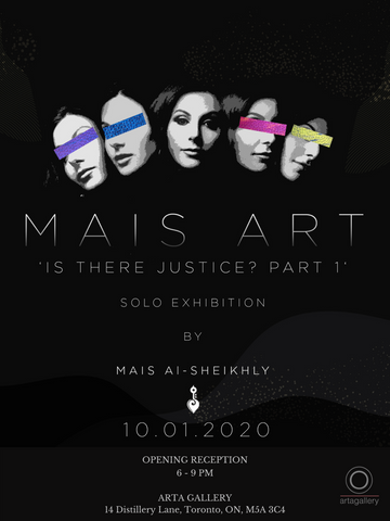 exhibition flyer for art show