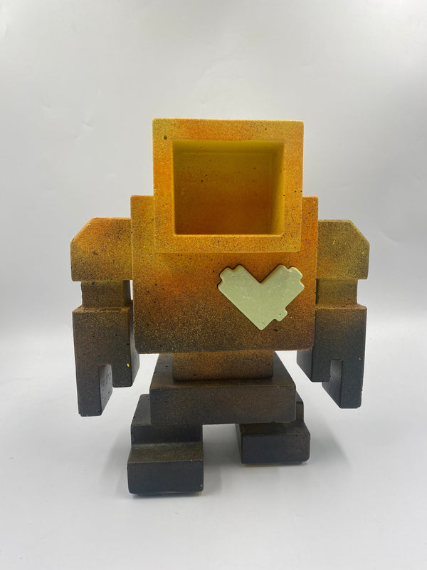 Lovebot, a sculpture by Mathew Del Degan – Arta Gallery in Toronto