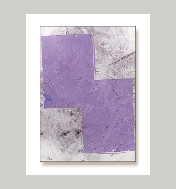Lavender #07, 68" x 48" Painting I. Stoyanov