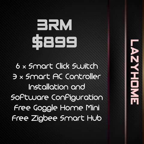 Smart Home Installation For 3RM by Lazy Home Singapore.