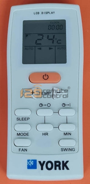 (Local Shop) Brand High Quality New Substitute York AirCon Remote Control