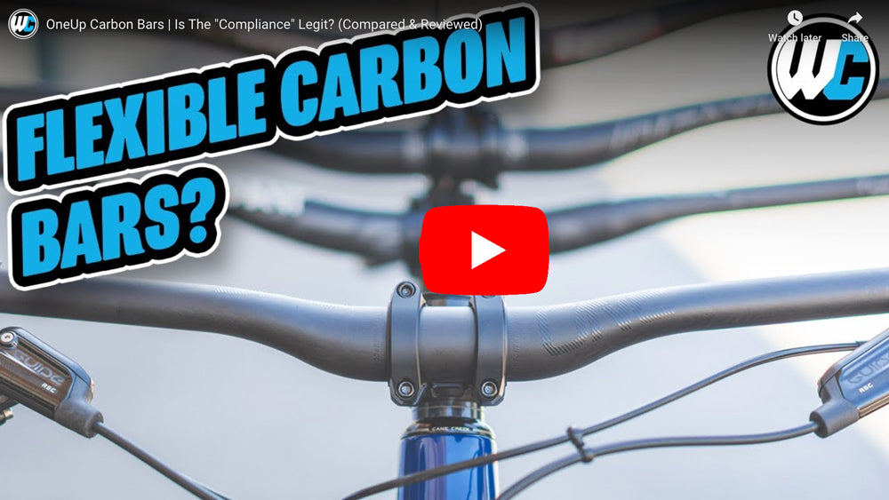 OneUp Carbon Handlebars are engineered to feel better
