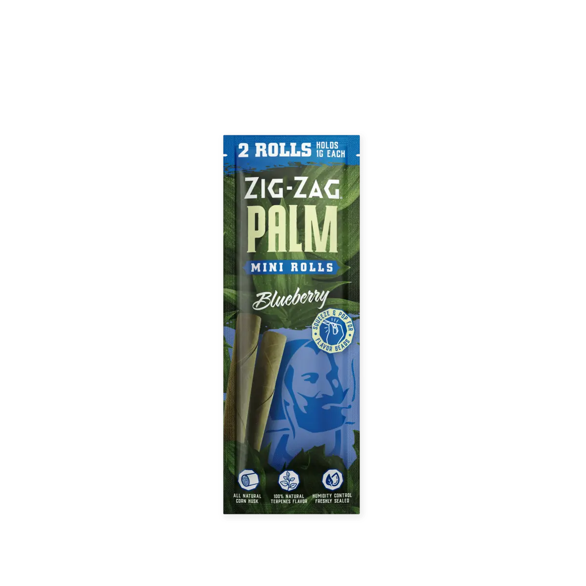 Mini Palm Rolls 2pk - Blueberry