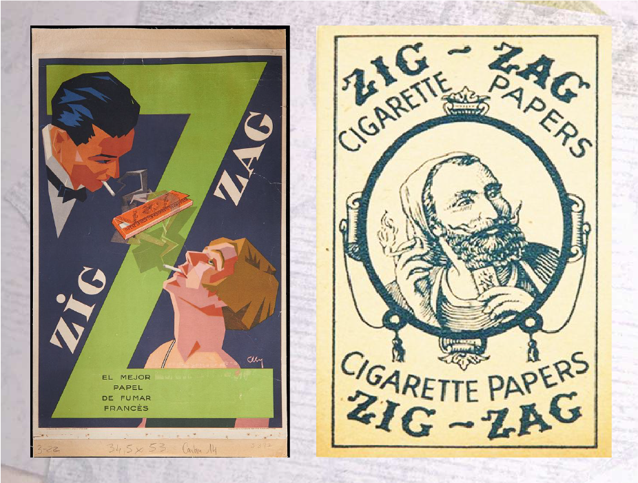 History Of Smoking And Rolling Papers Zig Zag history of smoking and rolling papers