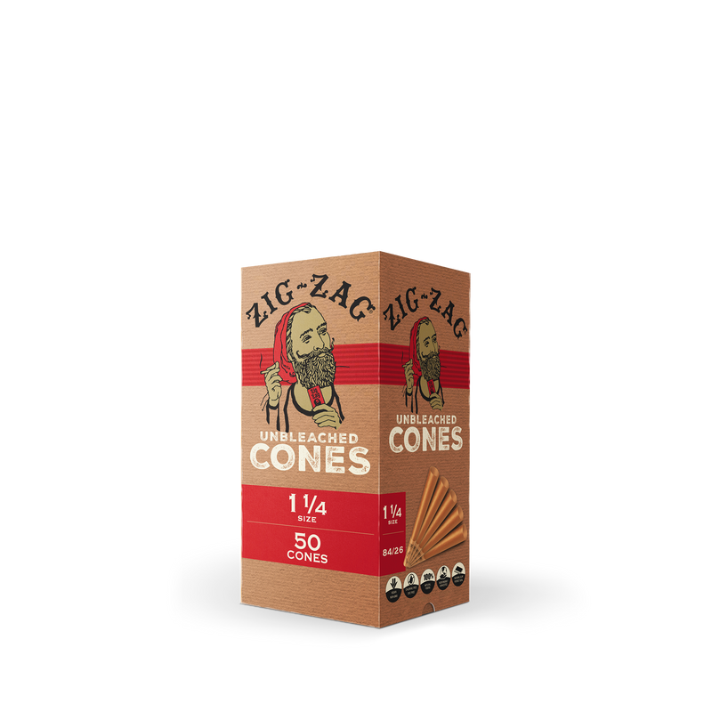 Unbleached Rolling Cones 50 pack