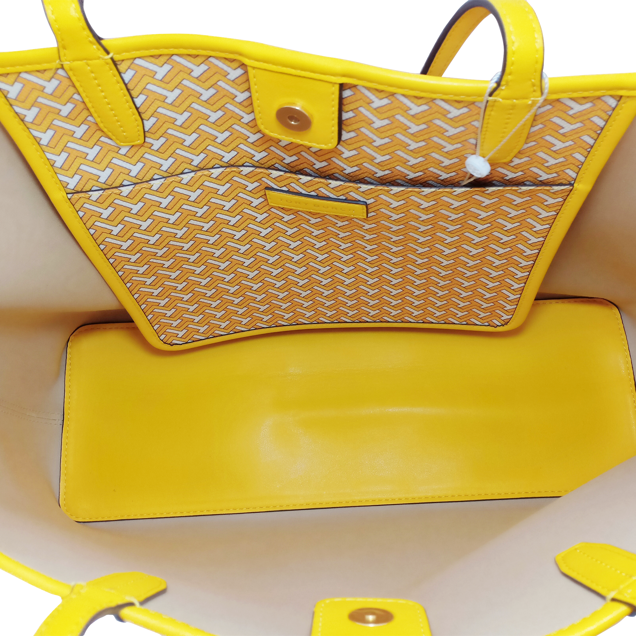 tory burch yellow bag