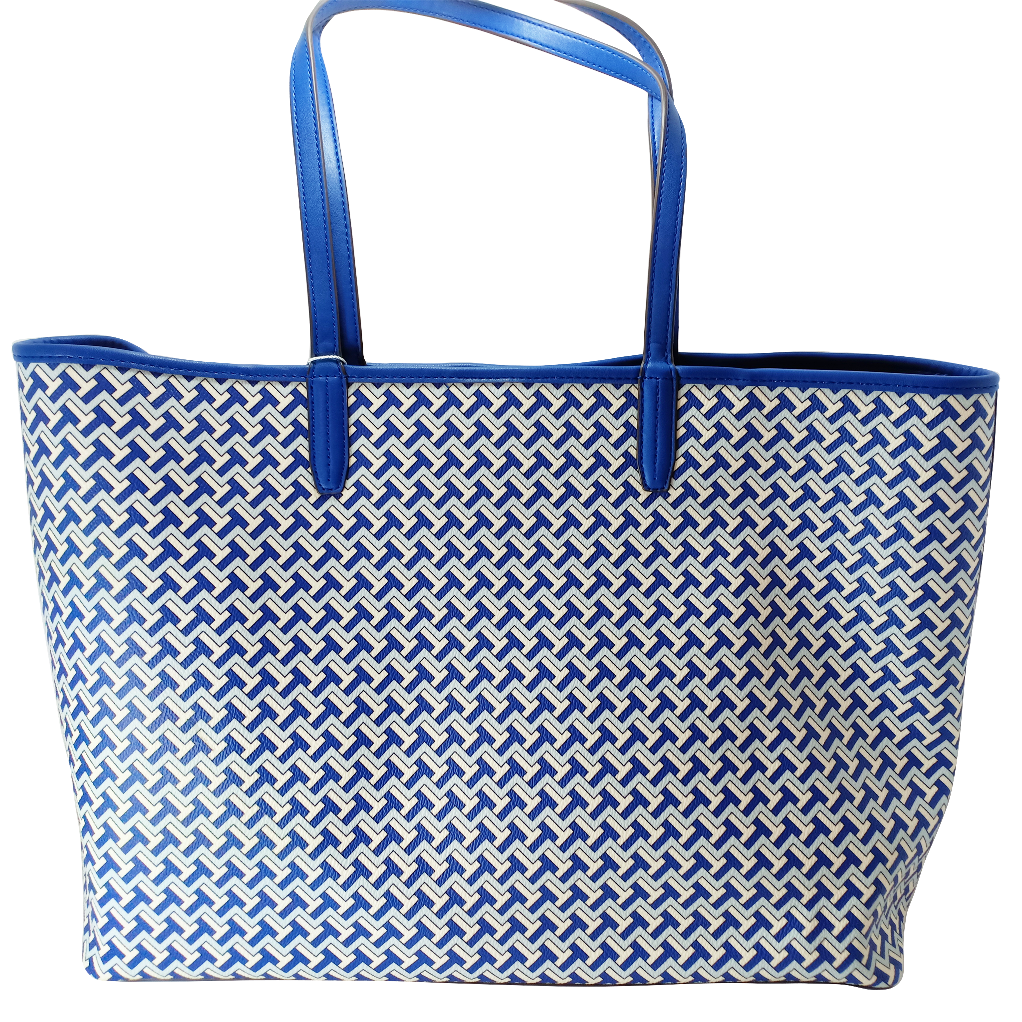 tory burch blue tote