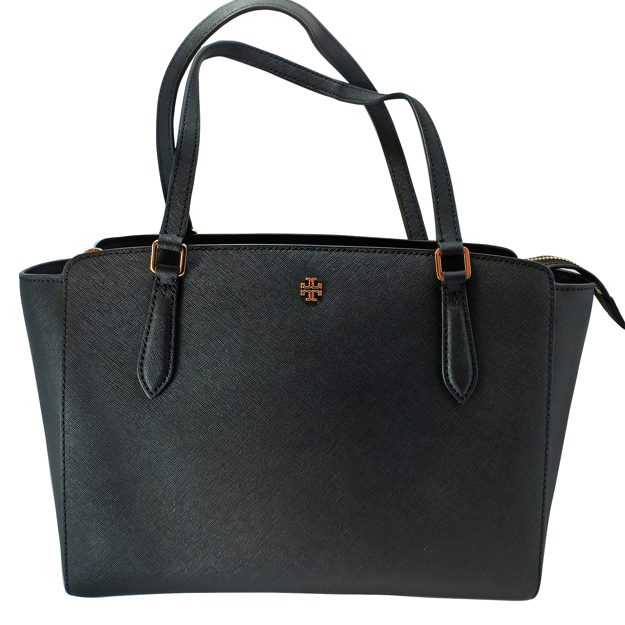 tory burch black tote