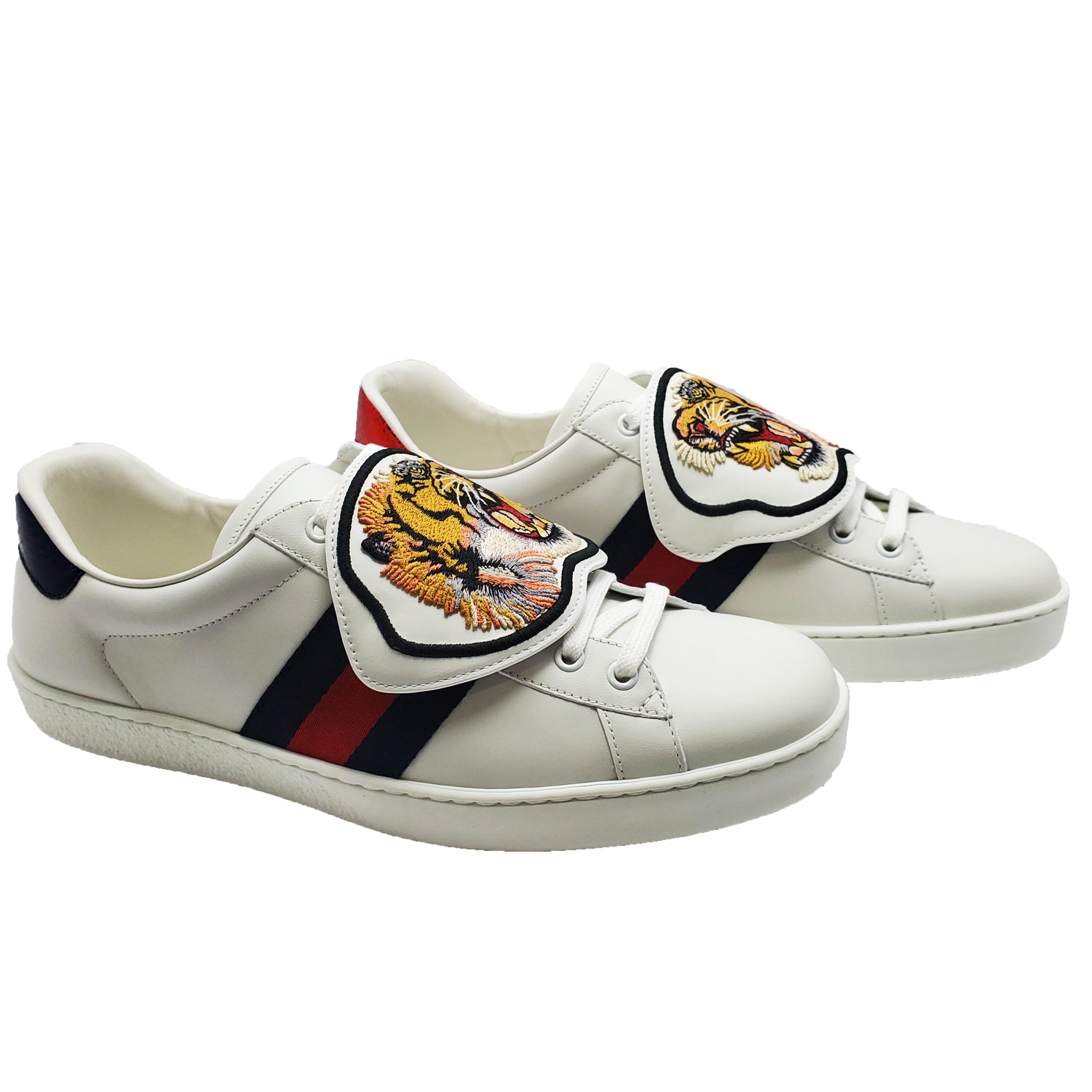 gucci ace tiger patch