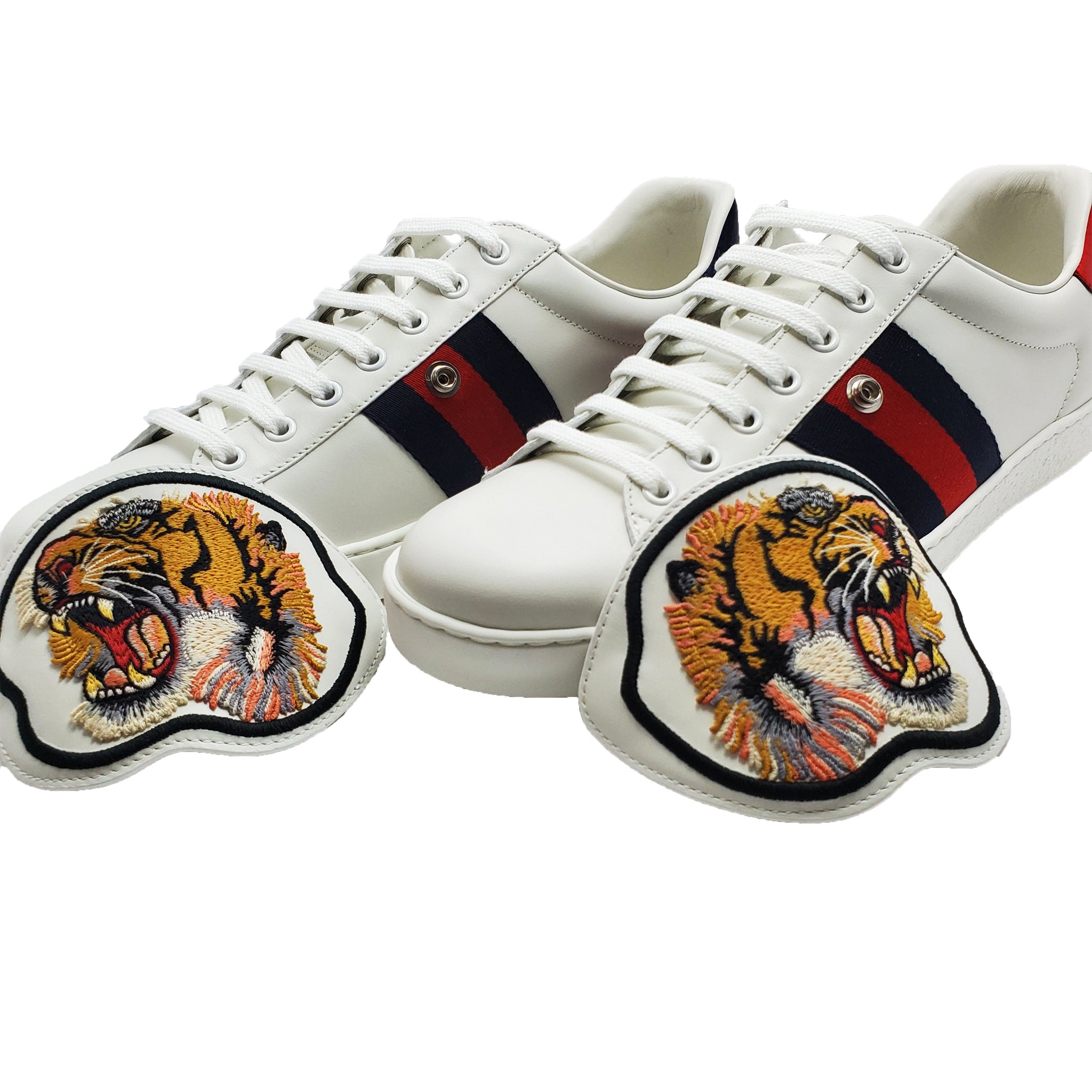 gucci sneakers tiger patch
