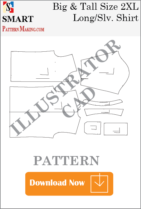 Pattern Construction for a Raglan Shirt for Plussizes › M.Mueller