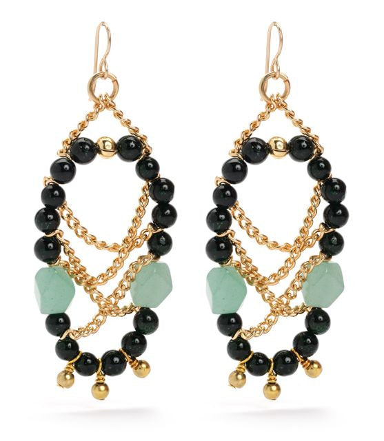Carina Earrings Designer Jewelry | Purple Aura Jewels