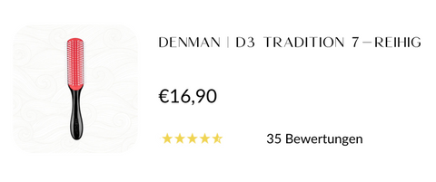 Denman D3 Lockenbürste für mehr Definition und weniger Frizz für Deine Locken