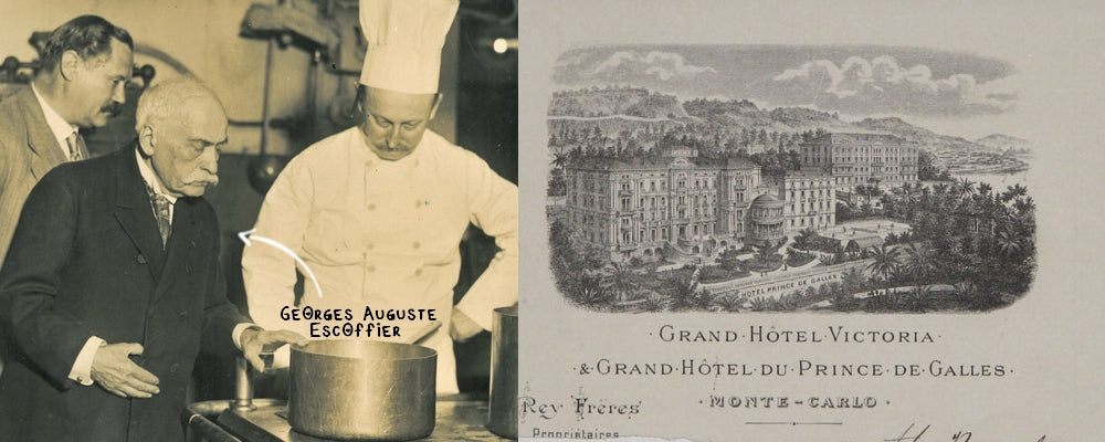 Escoffier au grand hôtel de Monte-Carlo