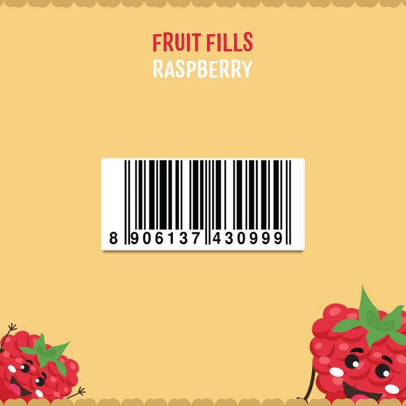 Timios Fruit Fills-Raspberry-Made with 100% Fruit - 5