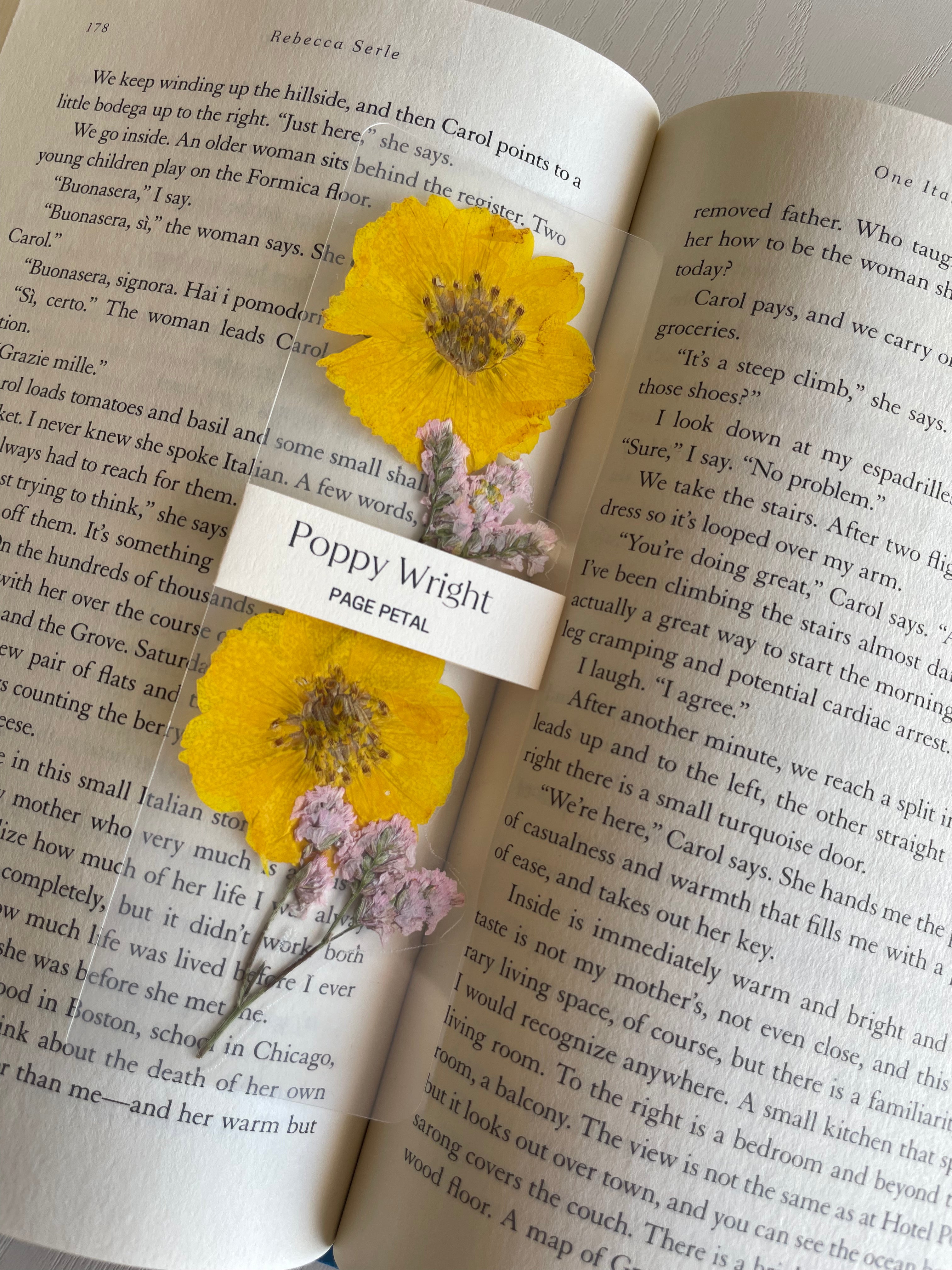 Poppy Wright Bookmark