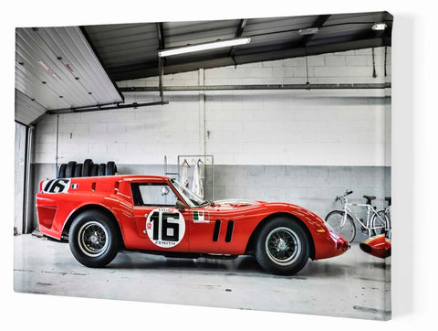 racing car canvas prints uk