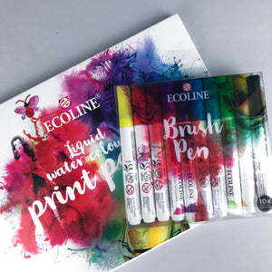telex vuist Ingrijpen Royal Talens Ecoline Brush Pen Bundle Pack – Perfect Paper Company