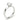 Bague Moissan en Or Blanc avec Solitaire Moissanite serti 6 griffes