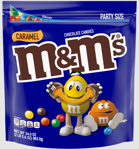 M&M's Peg Bags - 12ct Milk Chocolate