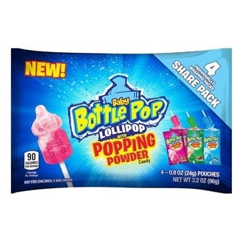 Topps Baby Bottle Pop Popping Powder 12ct – Online Candy Store For Me