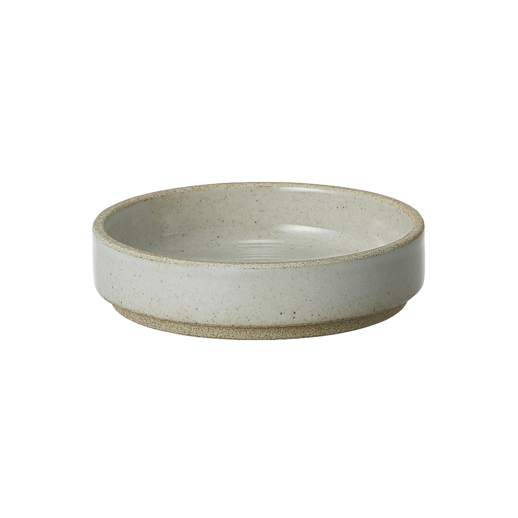 Hasami Porcelain Gloss Grey Plate