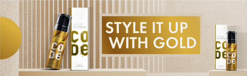 Wild Stone Code Gold Body Perfume banner