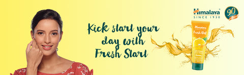 Fresh Start Oil Clear Face Wash Lemon Banner