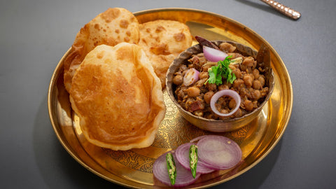 Complete Plant Protein from Chhole Bhature