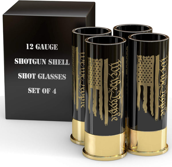 Old Southern Brass The Original 12 Gauge Shot Glasses