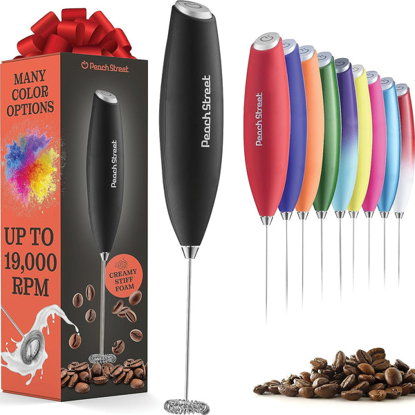 Hand Mixer Milk Frother for Coffee - Dutewo Frother Handheld Foam