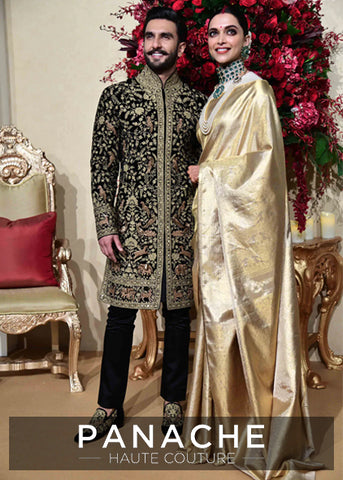 Latest Groom Rich Look Sherwani Designs for 2022 Weddings – Panache Haute  Couture