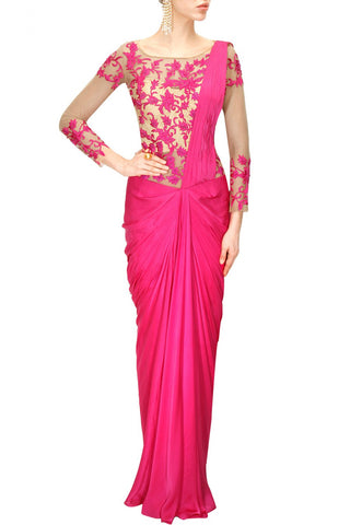 gown saree online shopping