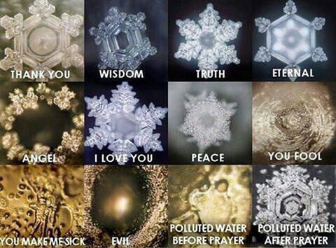 Masaru Emoto Shiva's Stone Crystal Water Bottle