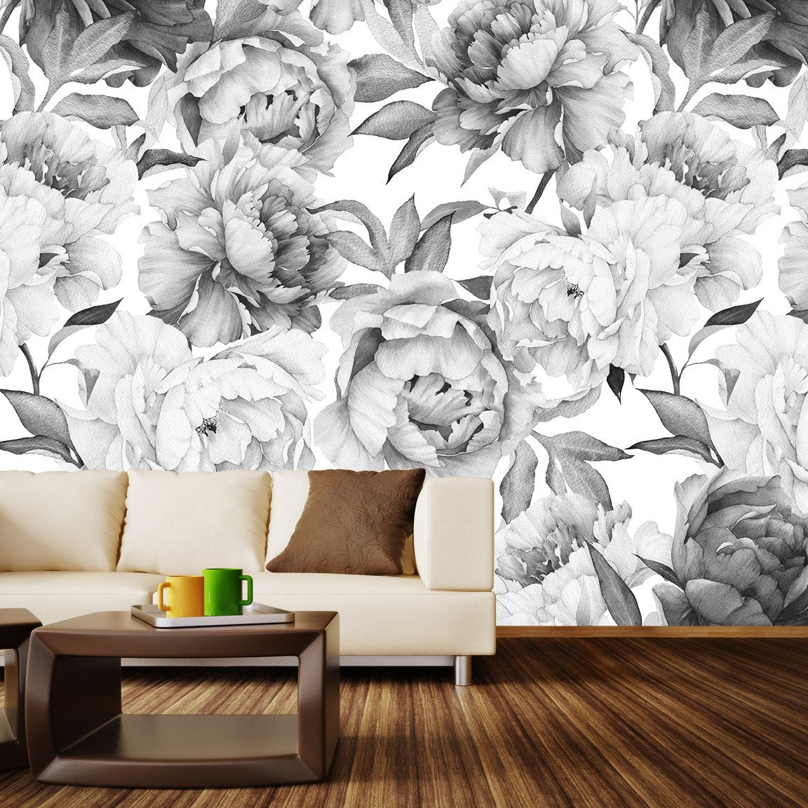 Floral wall murals collection