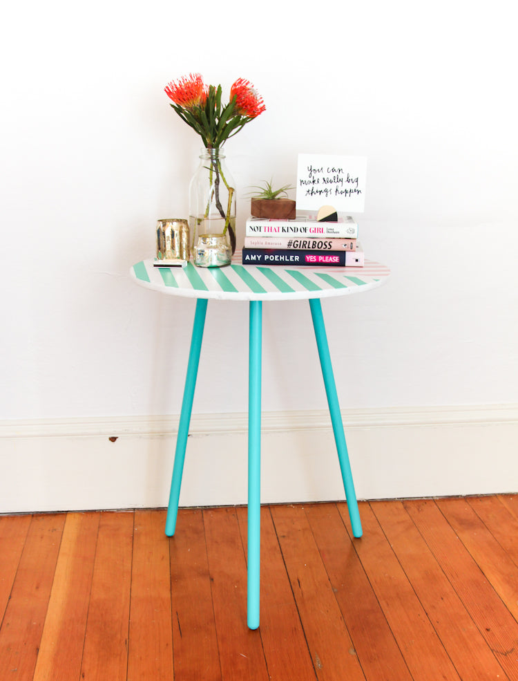 7 Unexpected Things to Stripe using Easy Stripe vinyl decals by @wallsneedlove