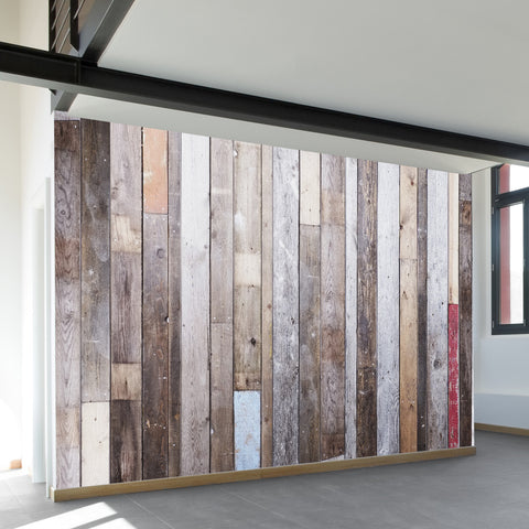Wood Wall Mural distressed barn wood | wall mural | wallsneedlove Wood Wall Mural distressed barn wood | wall mural | wallsneedlove