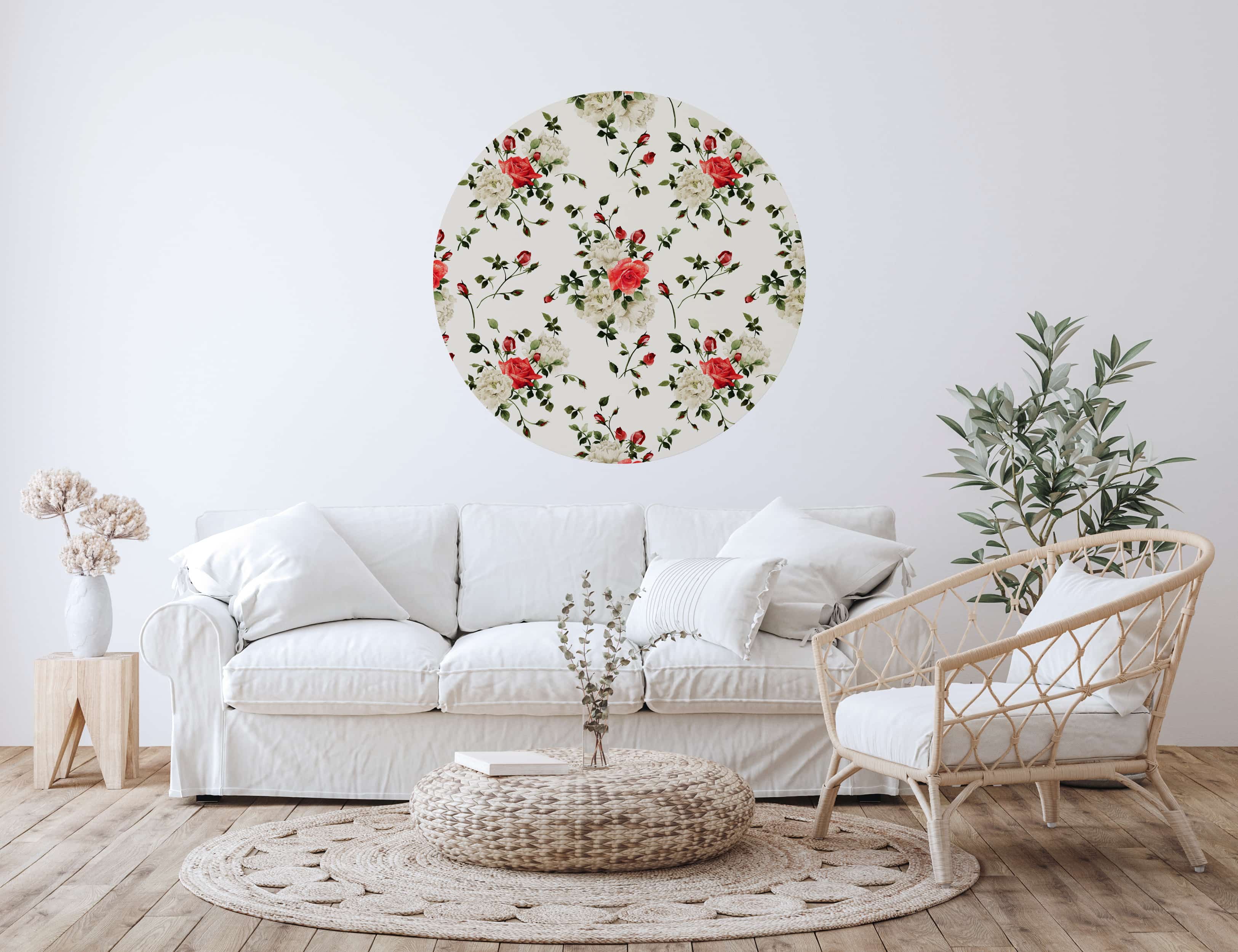 Cora | Circle Wall Decal | WallsNeedLove