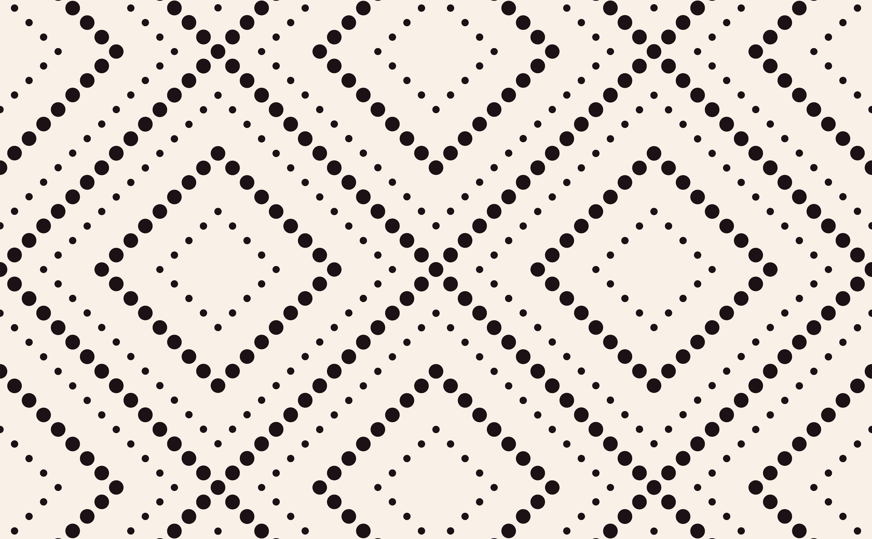 Geometric Dot Pattern Wallpaper for Walls | Pixel Diamonds