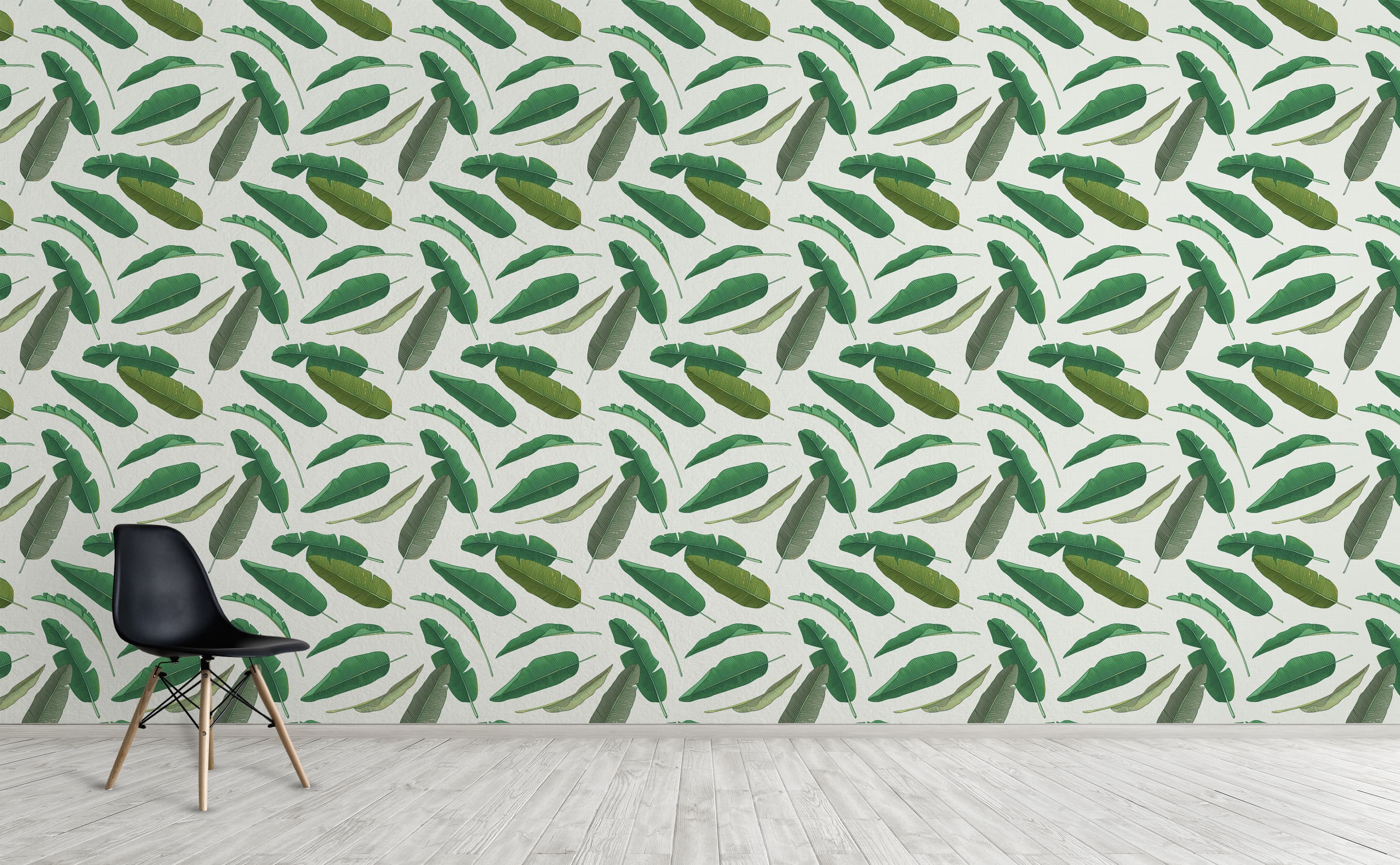 Banana Tree Leaves Wallpaper for Walls | Banana Leaf