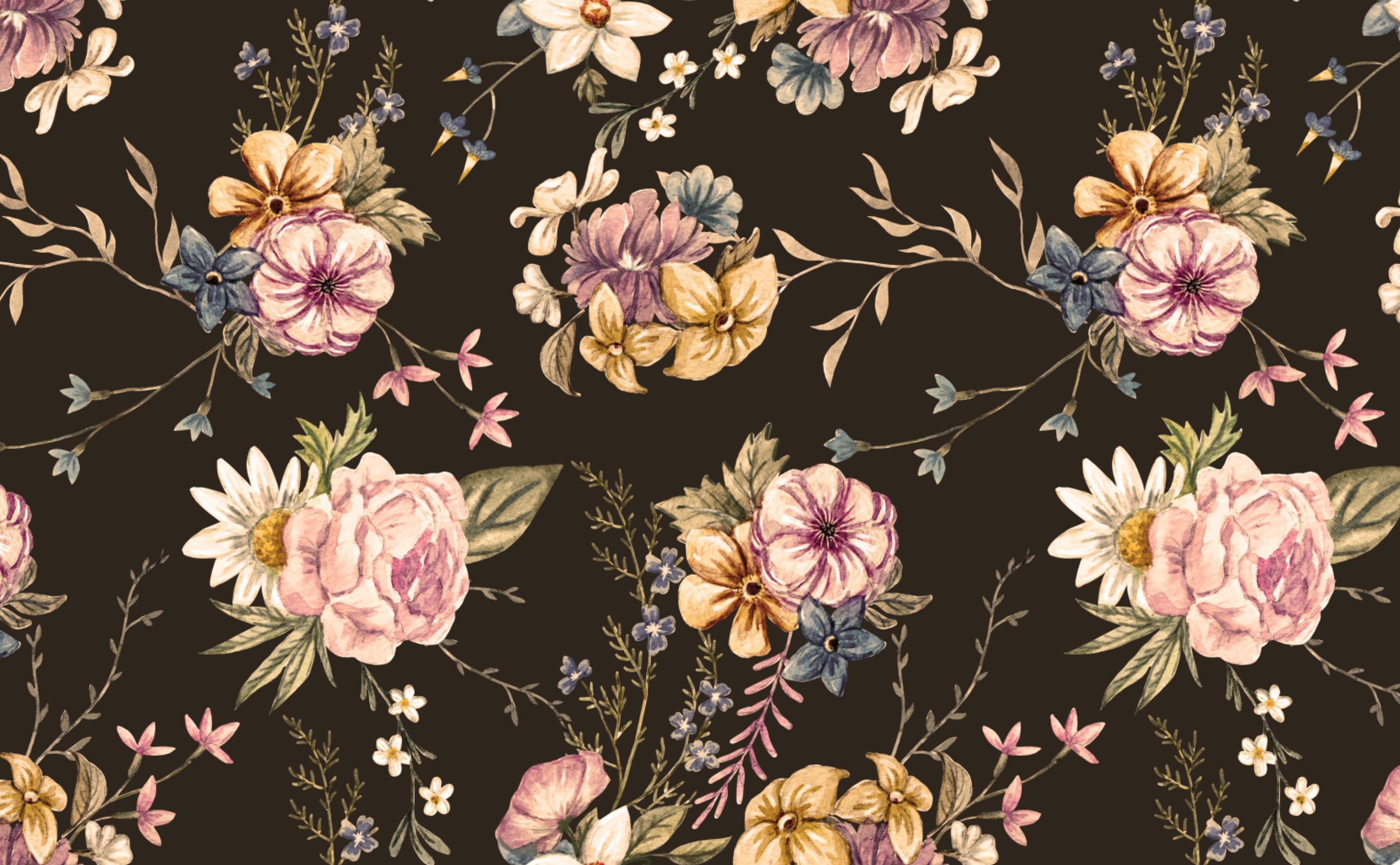 floral wallpaper