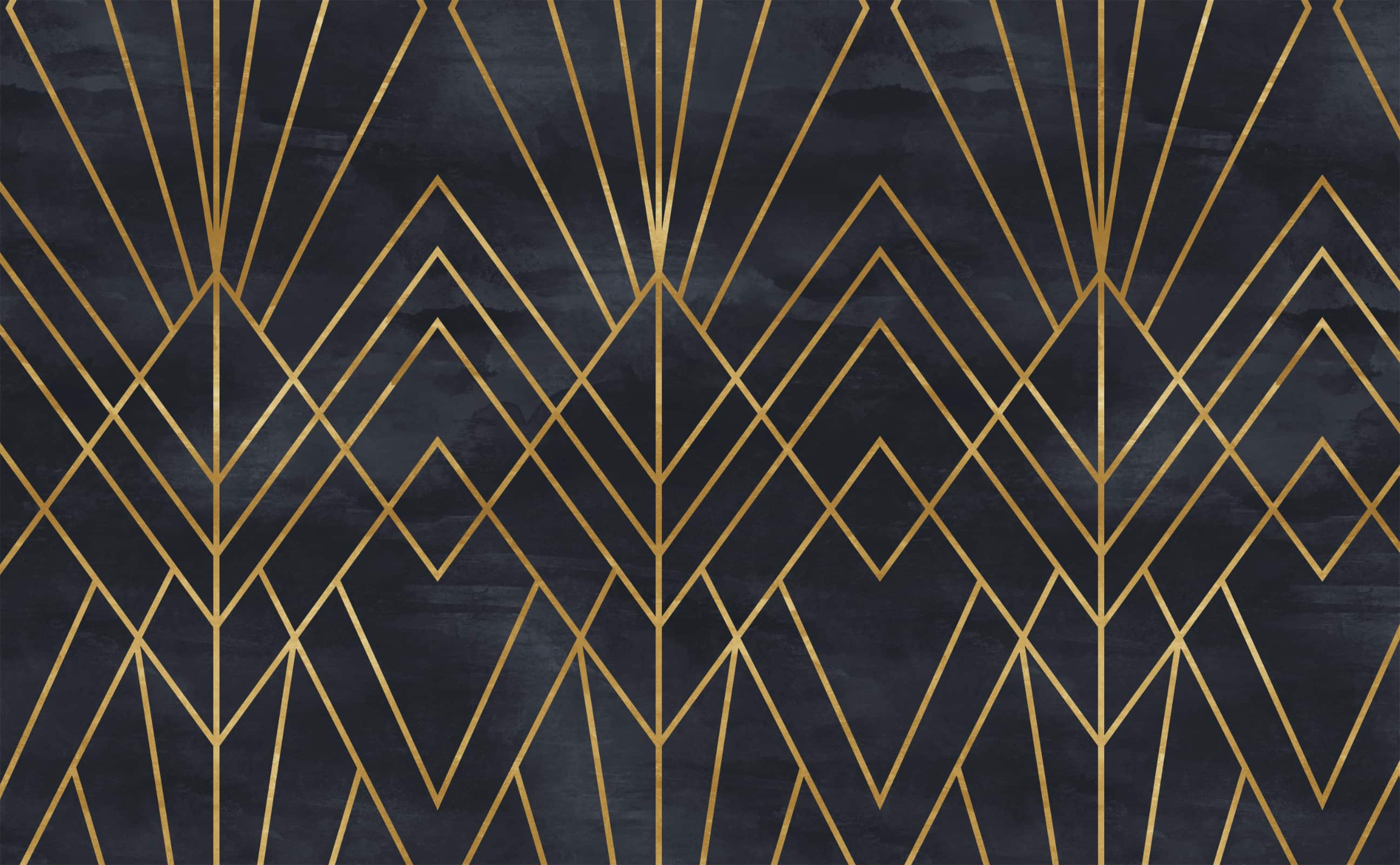 Black And Gold Art Deco Wallpaper / Living Walls New York Art Deco Black Gold Wallpaper 378644