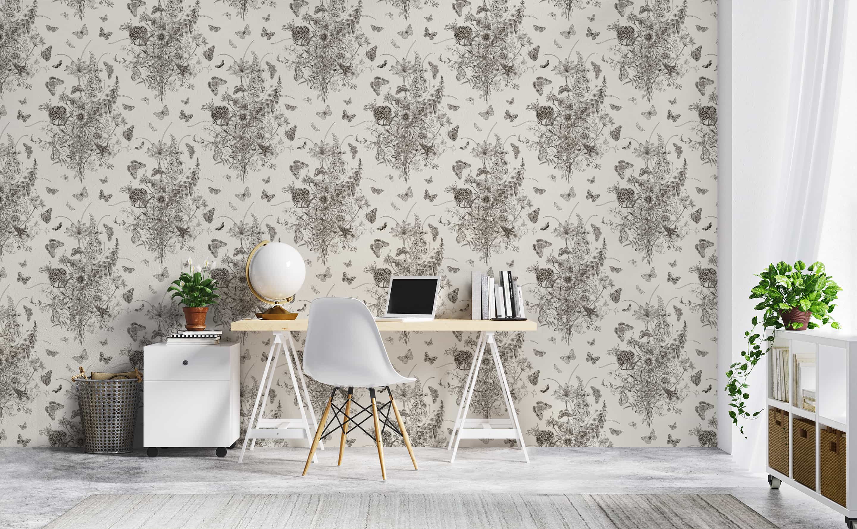gray pattern wallpaper
