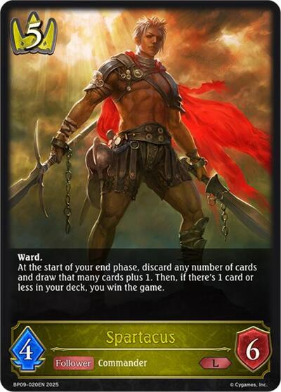 Spartacus (BP09: Duet of Dawn and Dusk) Near Mint